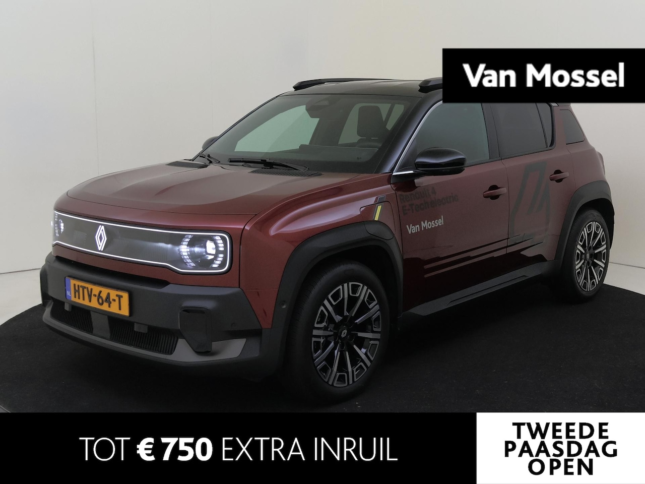 Renault 4 - comfort range iconic 150PK 52 kWh | Navigatie Via Google | Apple & Android Carplay | Parke - AutoWereld.nl