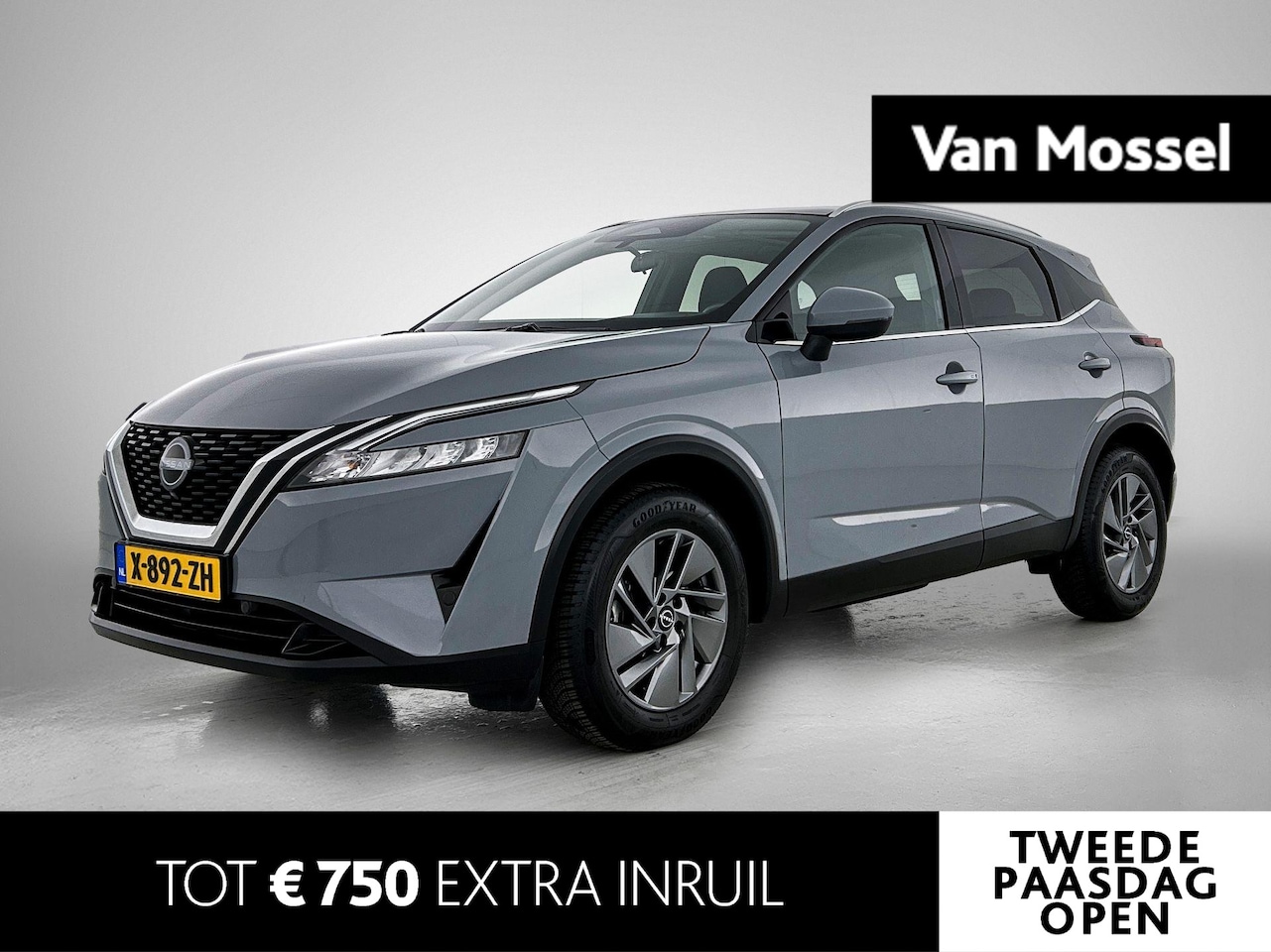 Nissan Qashqai - 1.3 MHEV Acenta | airco automatisch | alarmsysteem | Apple Carplay/Android |  cruise contr - AutoWereld.nl