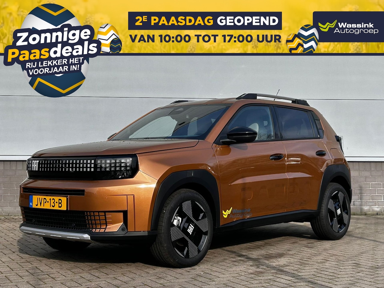 Fiat Grande Panda - 1.2 Hybrid 100pk eDCT6 La Prima | Stoel- en stuurverwarming | Apple Carplay/Android Auto| - AutoWereld.nl