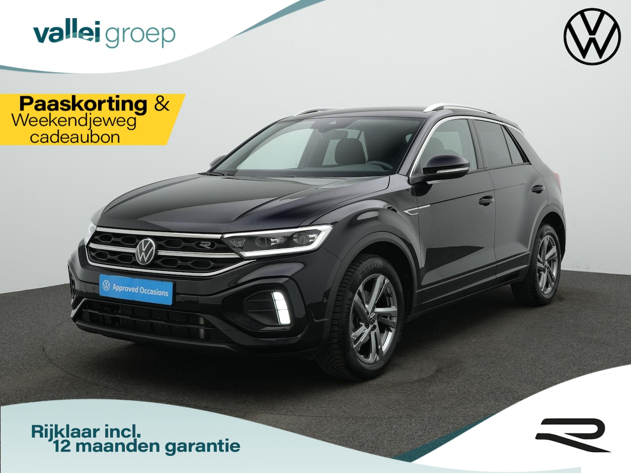 Volkswagen T-Roc - 1.5 TSI 150 pk DSG R-Line | Trekhaak | Achteruitrijcamera | Stoelverwarming | Massage | Al - AutoWereld.nl