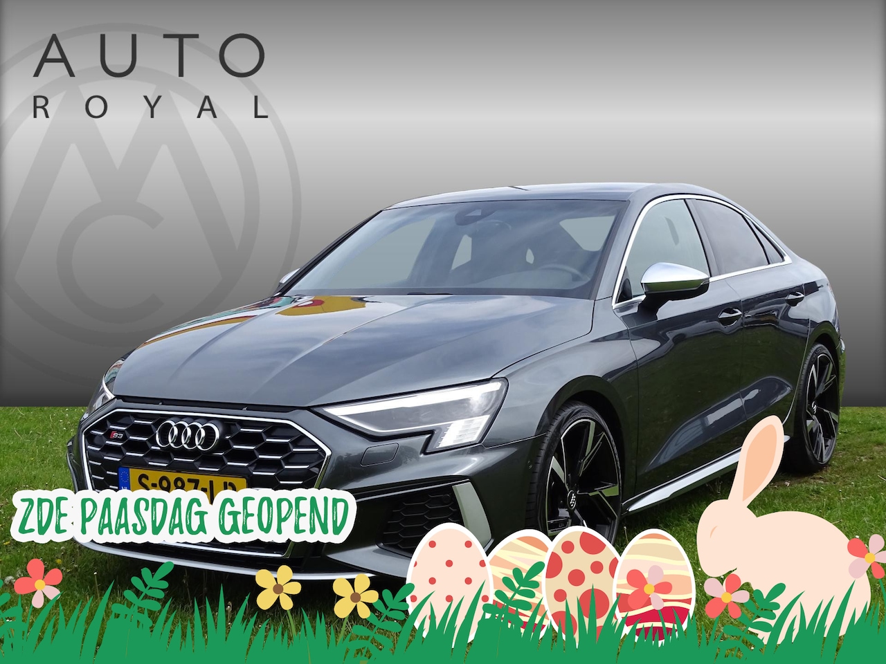 Audi S3 - Limousine 310 pk Quattro S-Line Automaat, F1-Flippers, Camera, Leder Sport Interieur, Navi - AutoWereld.nl