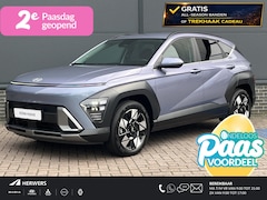 Hyundai Kona - 1.6 GDI HEV Premium / €2500, - Voordeel / Lederen bekleding / Stoel verwarming en ventilat
