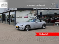 Mazda MX-5 - 1.5 SkyActiv-G 132 Exclusive-Line Demovoordeel € 11.440-, Navi, Clima, Leder, Apple Carpla