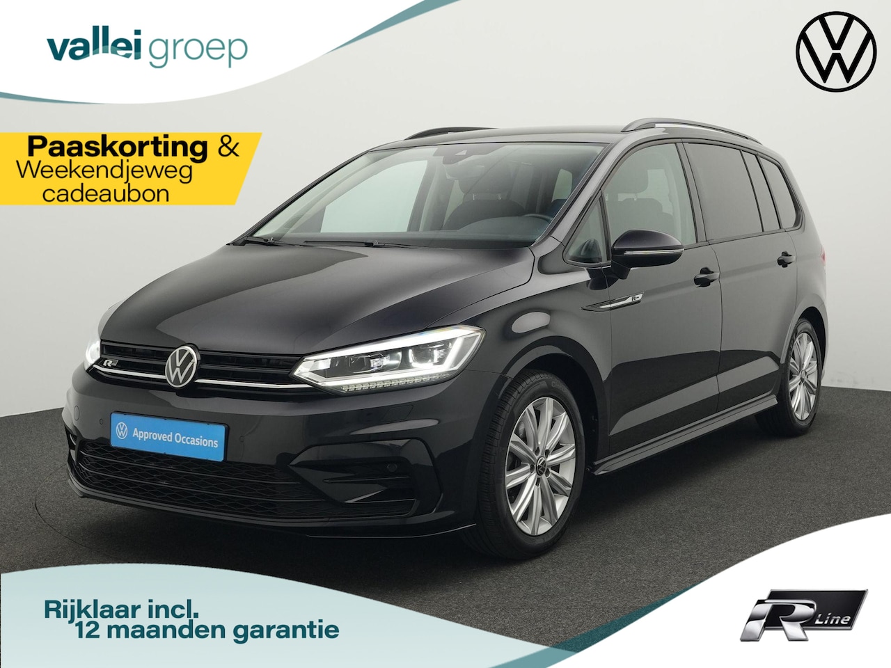 Volkswagen Touran - 7-zits 1.5 TSI Highline Business R / R-Line | Stoel- /achterbankverwarming | Adaptive Crui - AutoWereld.nl
