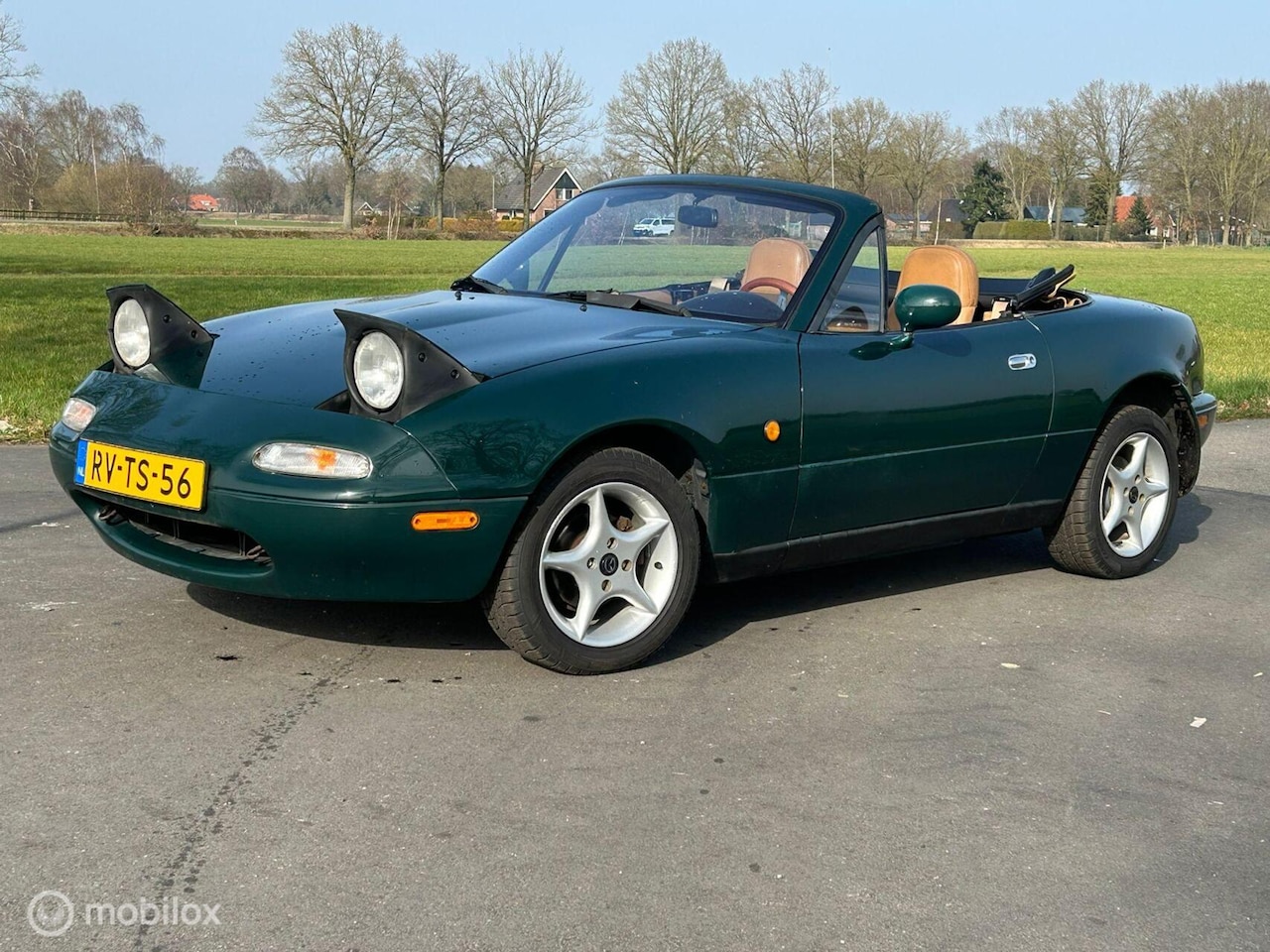 Mazda MX-5 - 1.6i-16V Limited Edition British Racing Green - AutoWereld.nl
