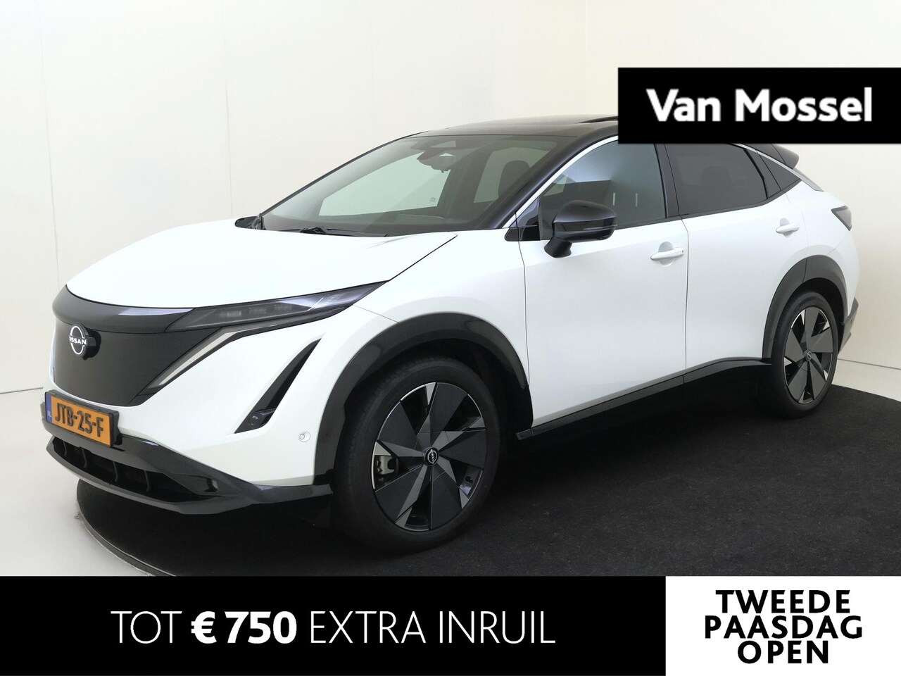 Nissan Ariya - Evolve 91 kWh | Schuif-/Kanteldak | BOSE Audio | Head-Up Display | 20'' Inch Velgen | 360 - AutoWereld.nl