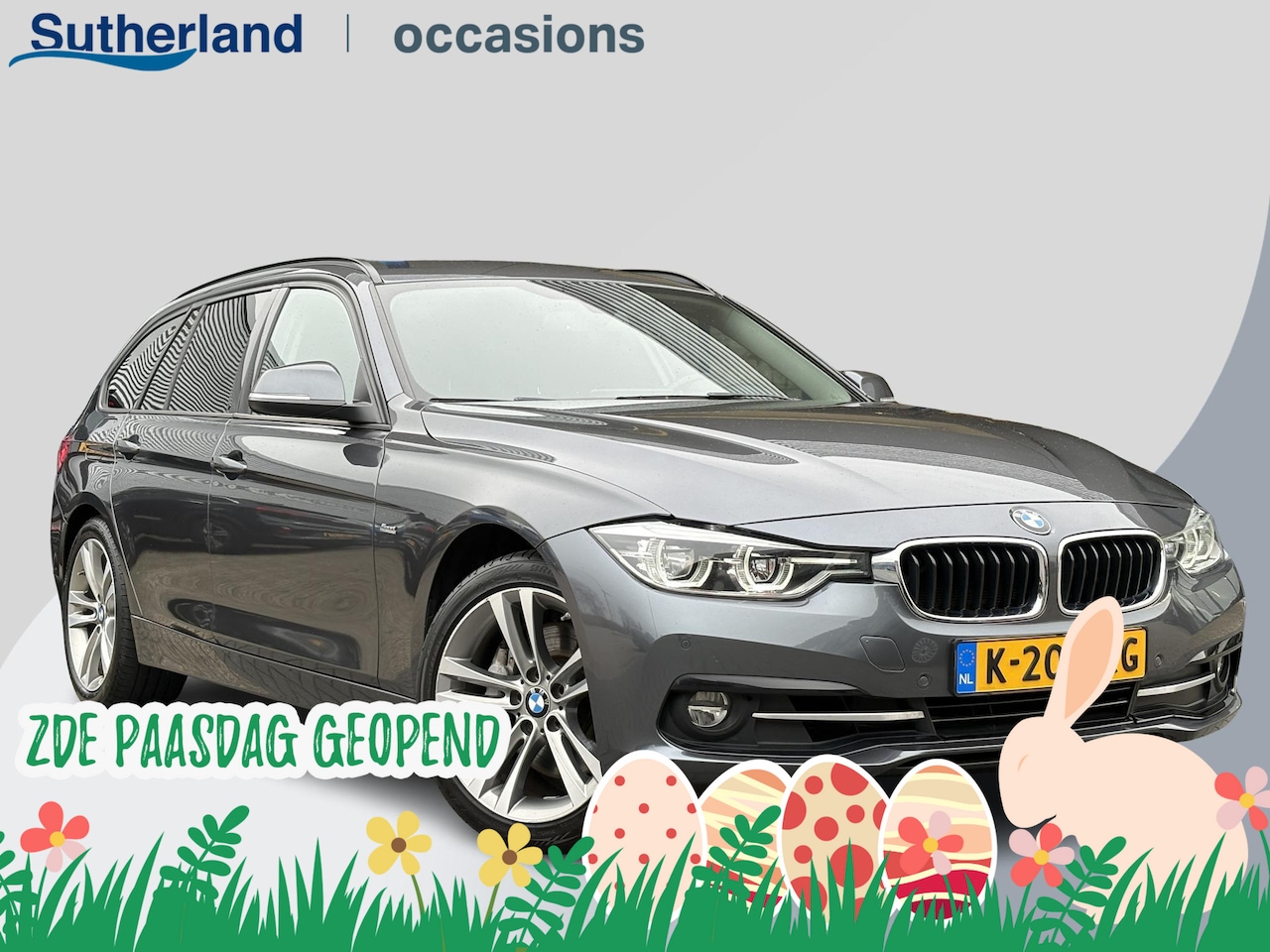 BMW 3-serie Touring - 340i xDrive M Sport High Executive 326pk | Elek. Trekhaak | Harman Kardon | Leder | Navi | - AutoWereld.nl
