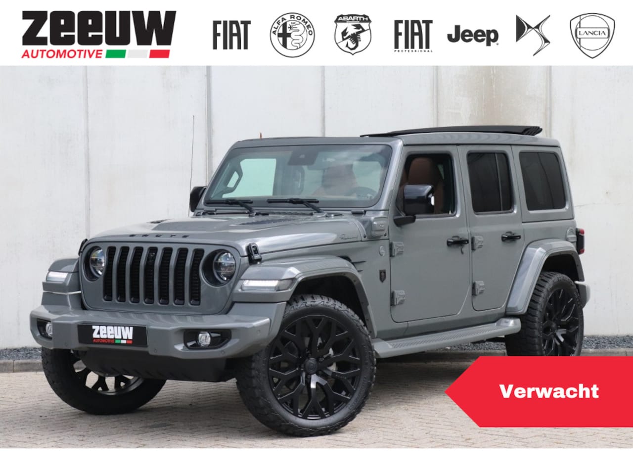 Jeep Wrangler Unlimited - BRUTE Richmond Pure 4xe 380 PK | Performance | 22" - AutoWereld.nl