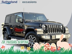 Jeep Wrangler Unlimited - 4xe 380pk Sahara PHEV | Leder | Stoel- & Stuurverwarming | Navigatie | Afneembaar Dak |