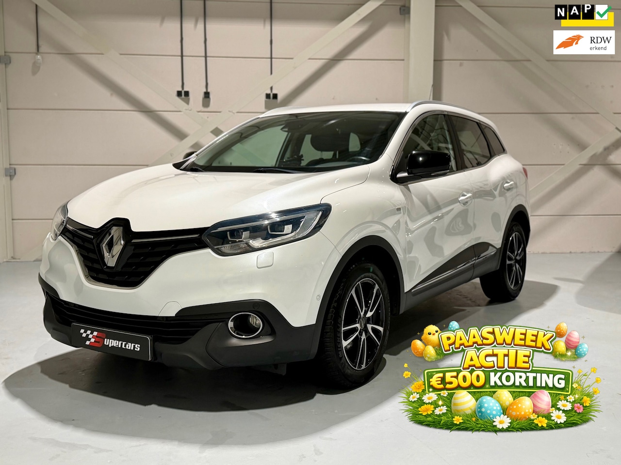 Renault Kadjar - 1.2 TCe Extase 100% Dealer ond. Stoelvrw, Camera Iso - AutoWereld.nl