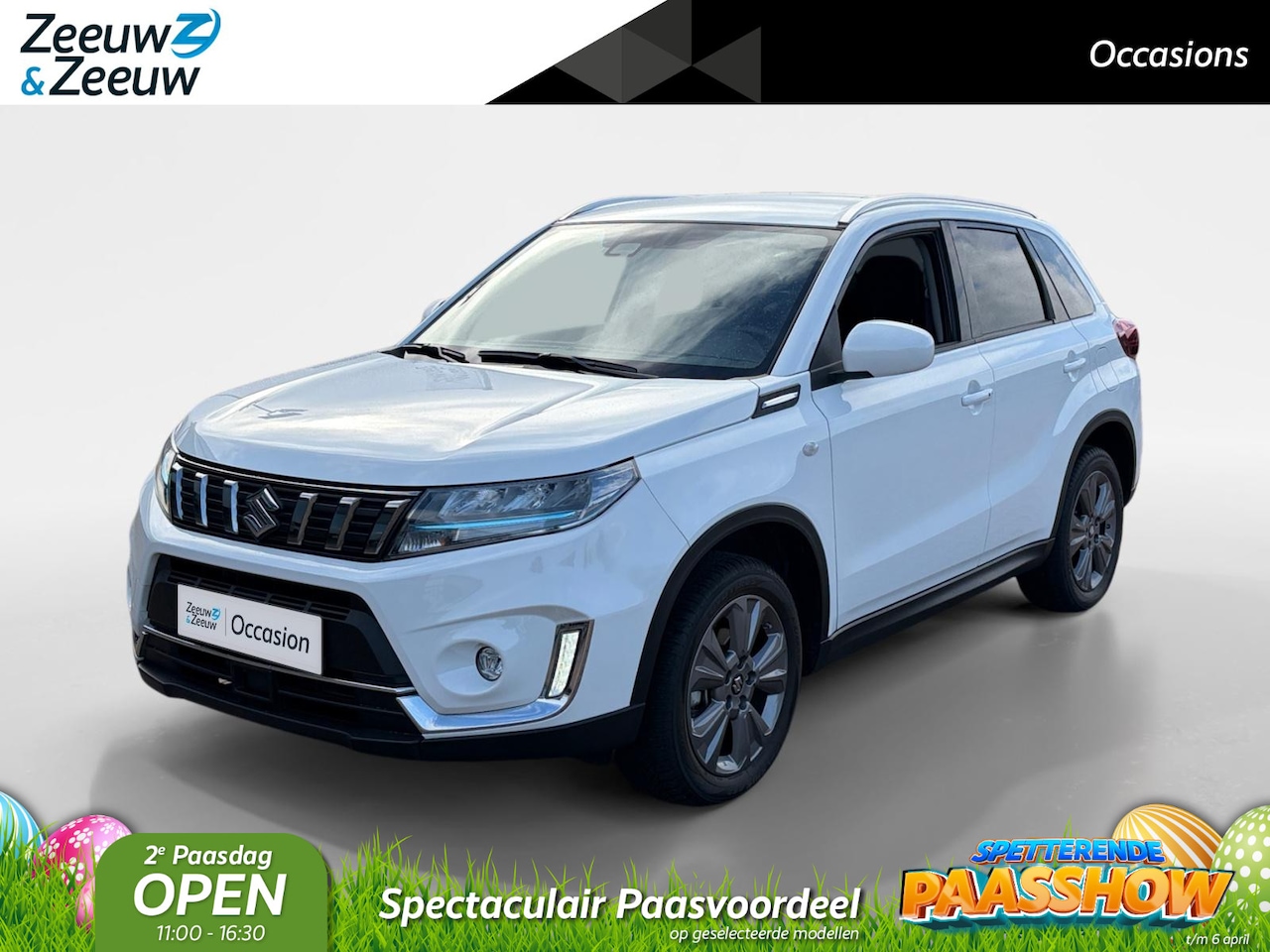 Suzuki Vitara - 1.5 Hybrid Select *Automaat*Navi+Camera*Climate Control*LM. Velgen*Parc Assist*Zeer nette - AutoWereld.nl