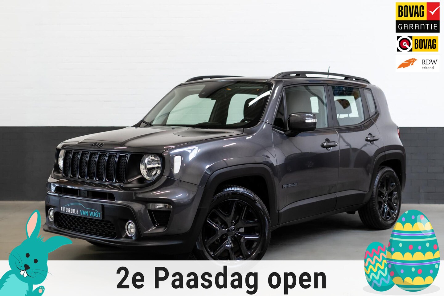 Jeep Renegade - 1.0T Limited 1.0T Limited, panoramadak, Apple-Android, PDC, climate, ect. - AutoWereld.nl