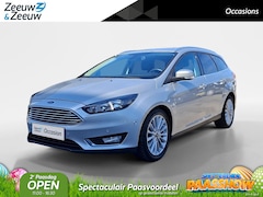 Ford Focus Wagon - 1.0 Titanium | Dealer onderhouden | Navigatie | Parkeersensoren voor & achter | All Weathe