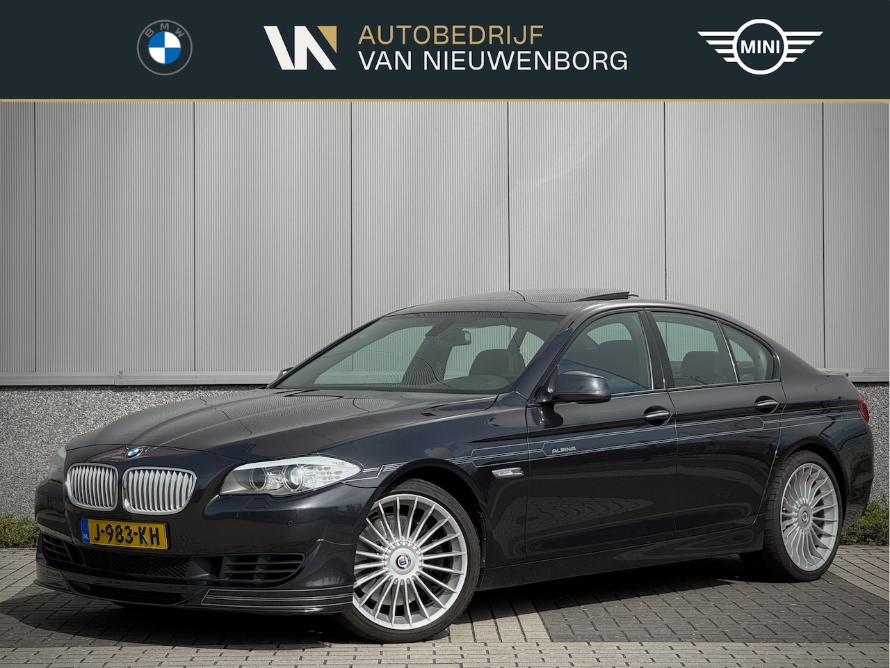 Alpina B5 - BITURBO (F10) 4,4L V8 508pk | Complete historie | Volledig Origineel | Schuif- kandeldak | - AutoWereld.nl