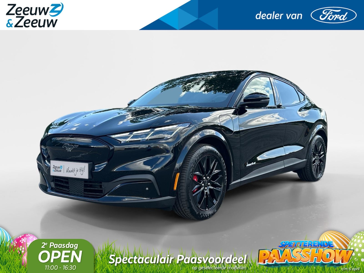 Ford Mustang Mach-E - Extended Premium RWD 88 kWh | Uit Voorraad Leverbaar | Prijs Inclusief 2000 Euro Ford Voor - AutoWereld.nl