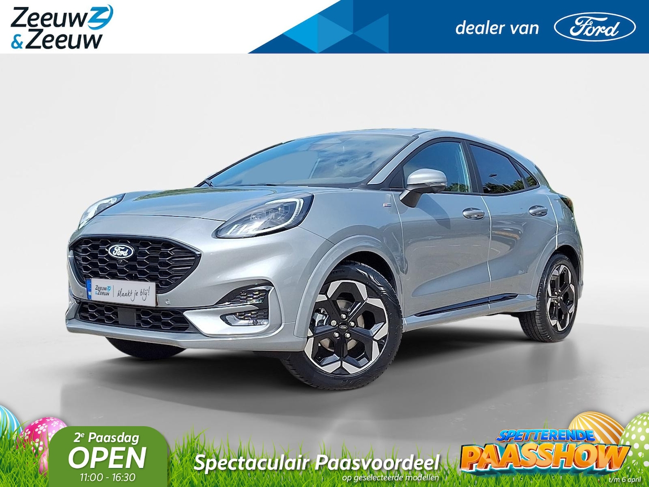 Ford Puma - 1.0 EcoBoost Hybrid ST-Line X | 4000,- Ford Voordeel | Winterpack | Driver assistancepack - AutoWereld.nl