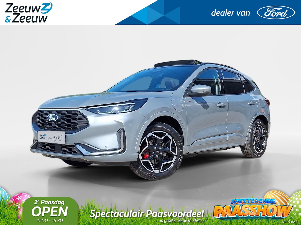 Ford Kuga - 2.5 PHEV ST-Line X | Winterpack | Matrix Ledkoplampen | 19" Lichtmetaal | El. Trekhaak | P - AutoWereld.nl