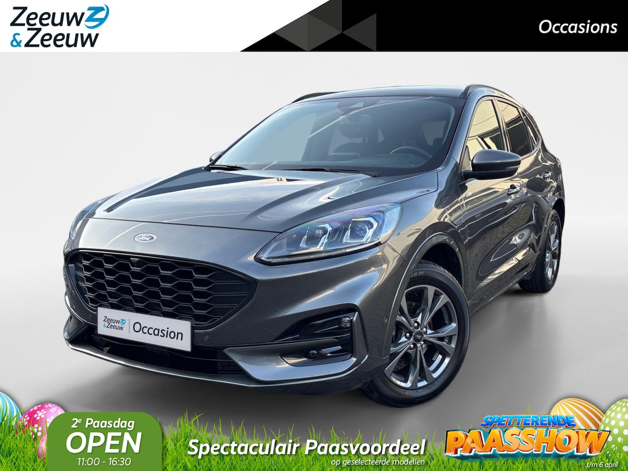 Ford Kuga - 2.5 PHEV ST-Line | Winter Pack | Elektr. Achterklep | Dodehoek detectie | Head Up display - AutoWereld.nl