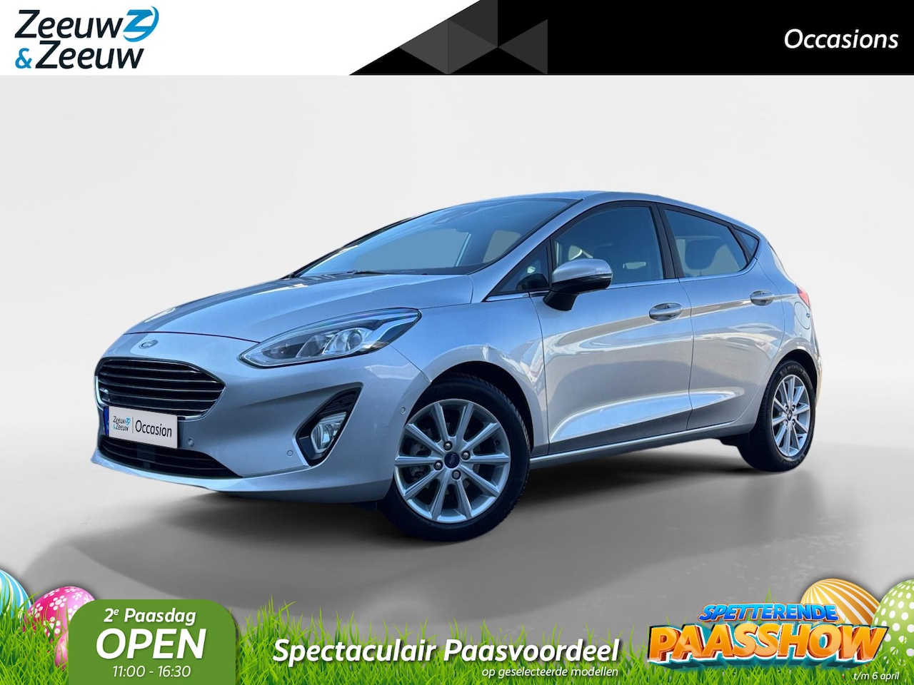 Ford Fiesta - 1.0 EcoBoost Titanium | Automaat | 1e Eigenaar | Apple/Android auto | Achteruitrijcamera | - AutoWereld.nl
