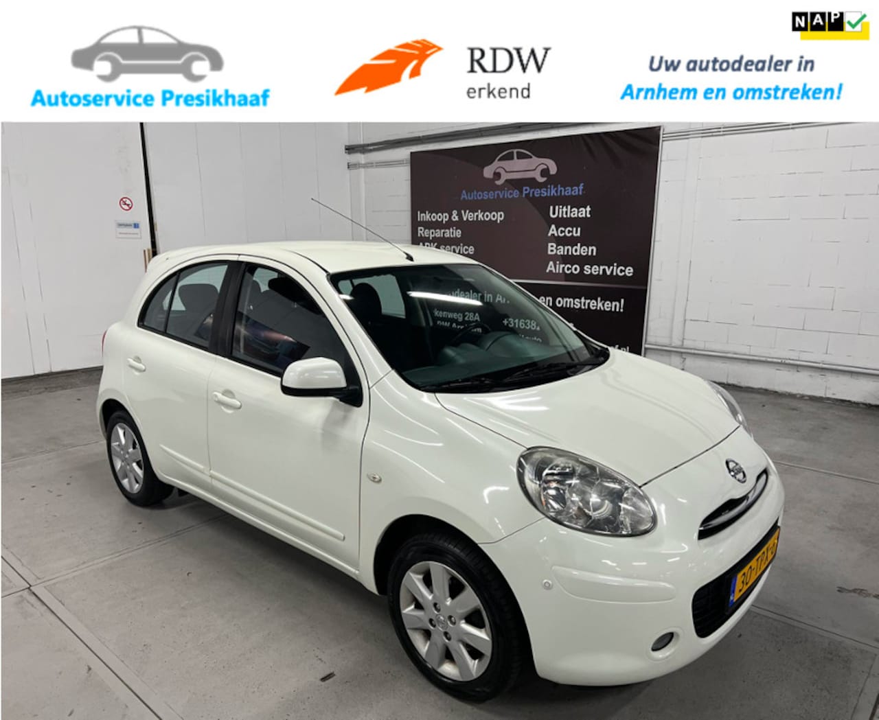 Nissan Micra - 1.2 DIG-S Connect Edition NAVIGATIE / LM VELGEN - AutoWereld.nl