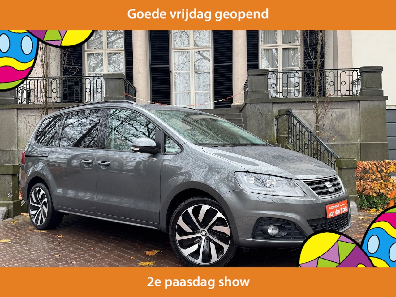 SEAT Alhambra - 1.4 TSI Style Automaat 7P Navi Climate Cruise Ctr Keyless Go Stoelverwarming Pdc - AutoWereld.nl