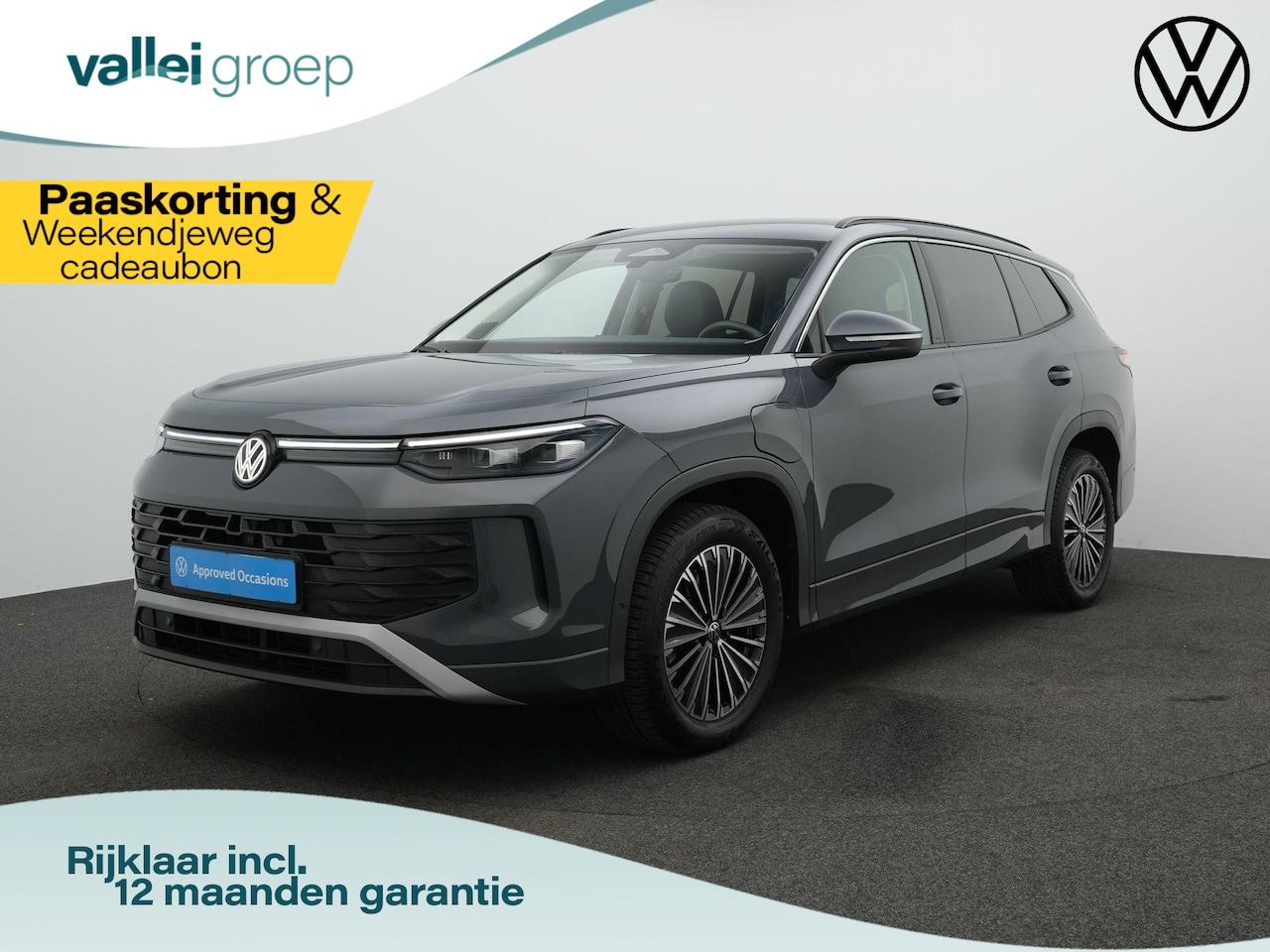 Volkswagen Tayron - 1.5 eHybrid 204 pk Life | Trekhaak | Harman/Kardon | Adaptief onderstel | Stuur-/stoelverw - AutoWereld.nl