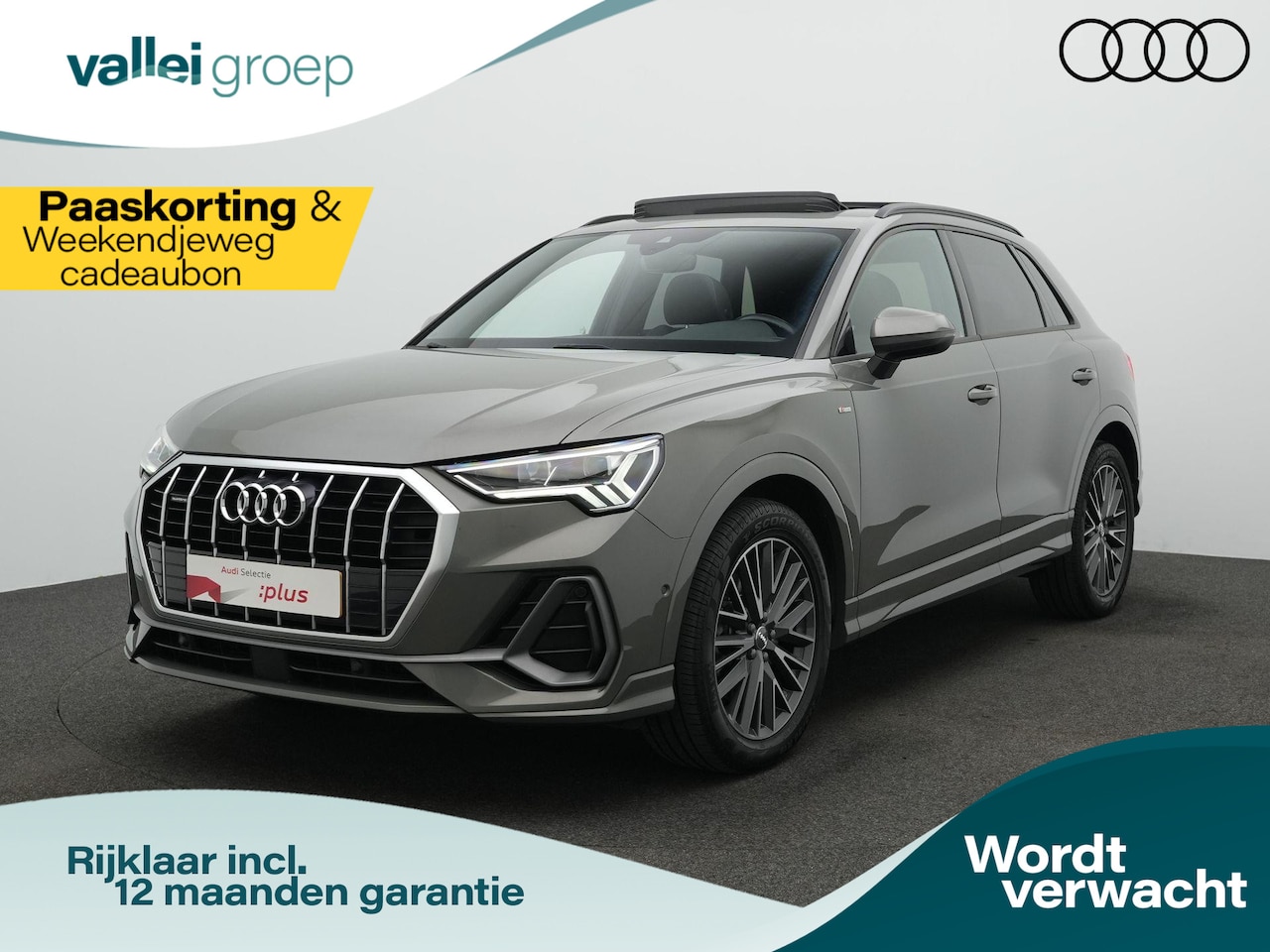 Audi Q3 - 40 TFSI 190 pk S-tronic Quattro S-Line | Panoramadak | Trekhaak | Parkeersensoren voor/ach - AutoWereld.nl