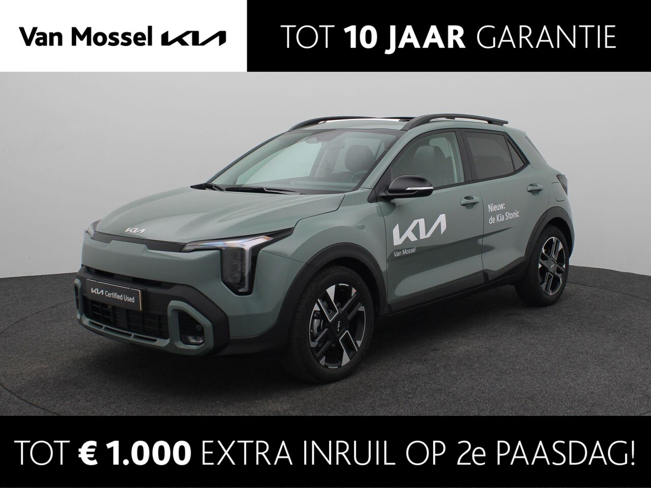 Kia Stonic - 1.0 T-GDi MHEV GT-Line Pano Dak | Stoelverwarming | Camera | Clima | Navi | Keyless - AutoWereld.nl