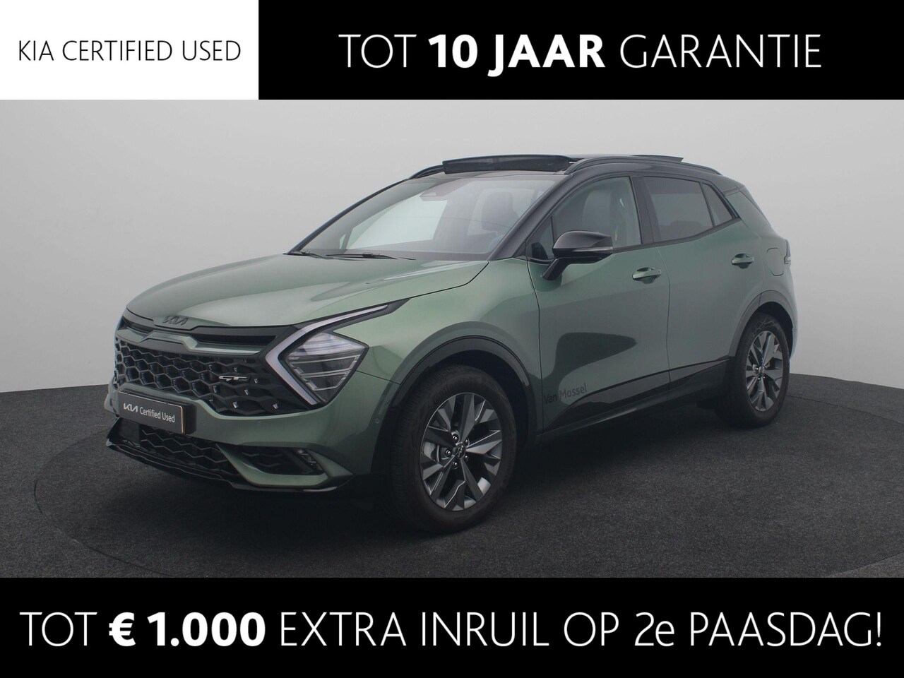 Kia Sportage - 1.6 T-GDi Hybrid GT-PlusLine | Black Pack | Trekhaak | | Premium Sound | Stoel verwarming/ - AutoWereld.nl