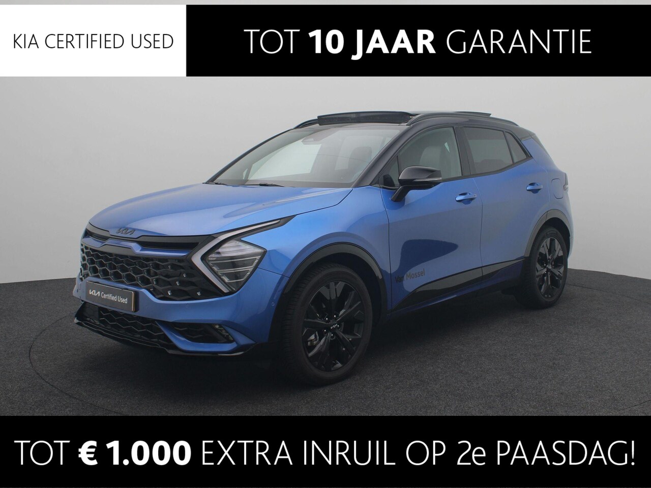 Kia Sportage - 1.6 T-GDi Hybrid GT-PlusLine | Blackpack | All-season banden | 360 Camera | Premium Speake - AutoWereld.nl