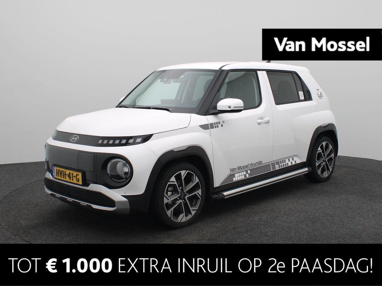 Hyundai Inster - Pulse 49 kWh | Winter Pack | Side Step | 17 Inch lichtmetaal | Climate Control | Achteruit - AutoWereld.nl