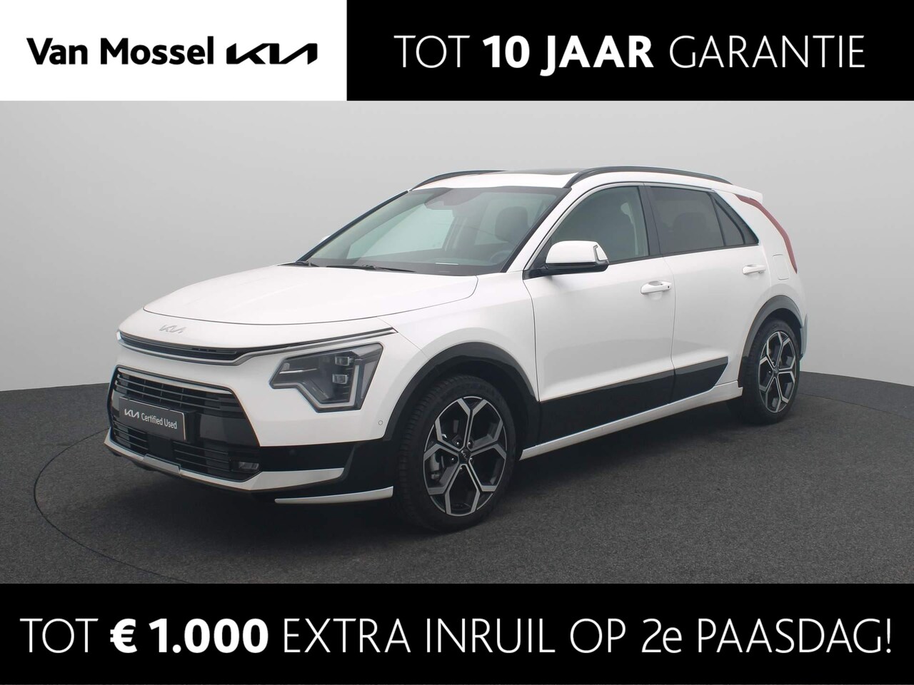 Kia Niro - 1.6 GDi Hybrid ExecutiveLine Diverse kleuren | Leder | Open Dak | Elektr. stoel met geheug - AutoWereld.nl