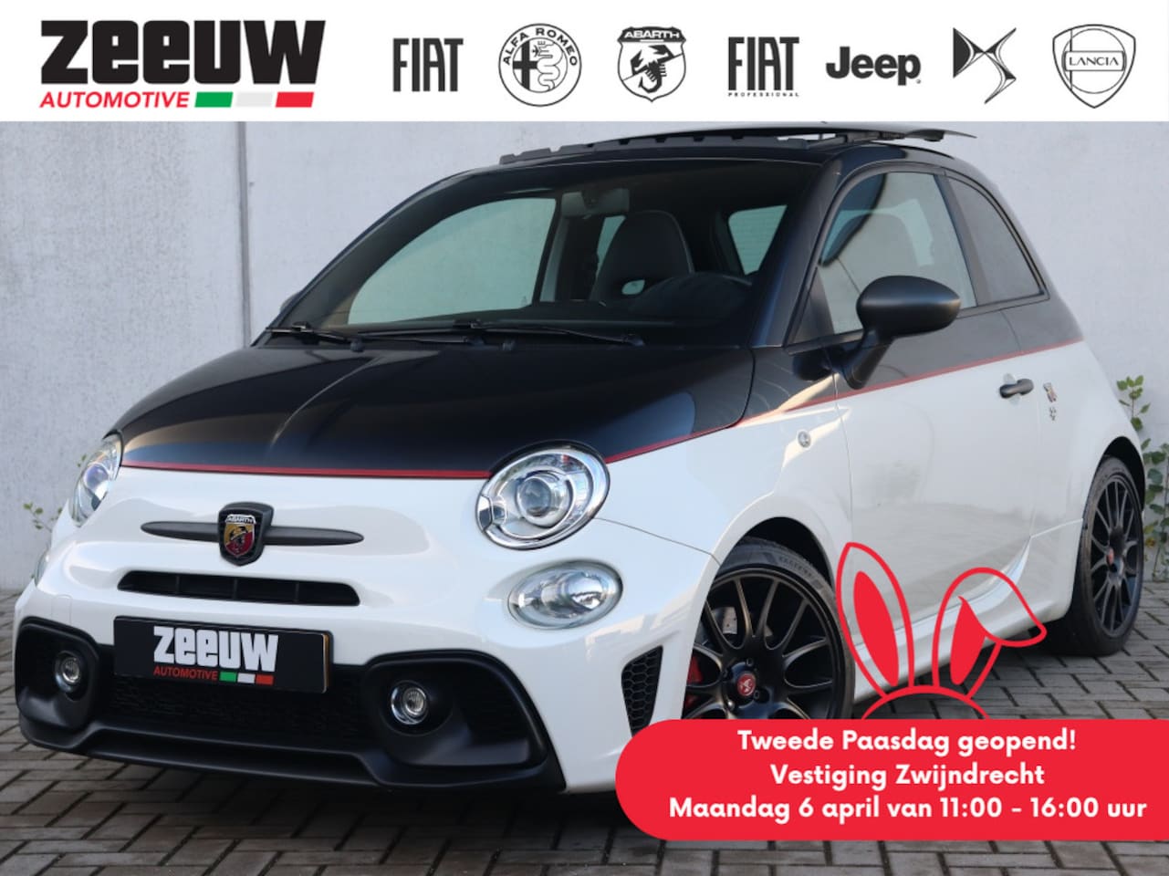 Abarth 595 - 1.4 T-Jet 180 PK Competizione | Sabelt | Pano | Beats | Monza - AutoWereld.nl