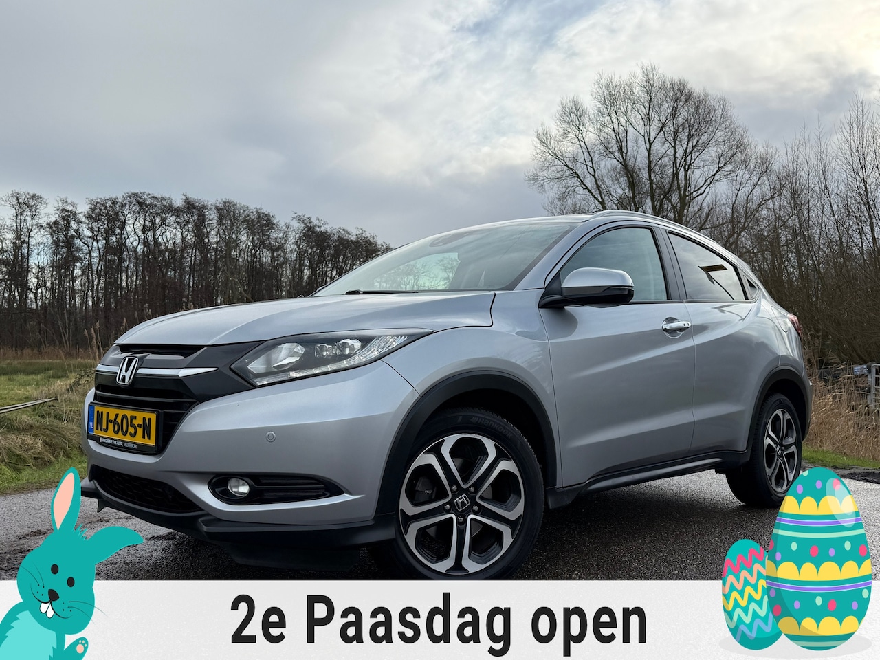 Honda HR-V - 1.5 i-VTEC Executive Automaat UNIEK 75.990 KM PANORAMADAK CAMERA NAVI KEY-LESS STOELVERWAR - AutoWereld.nl