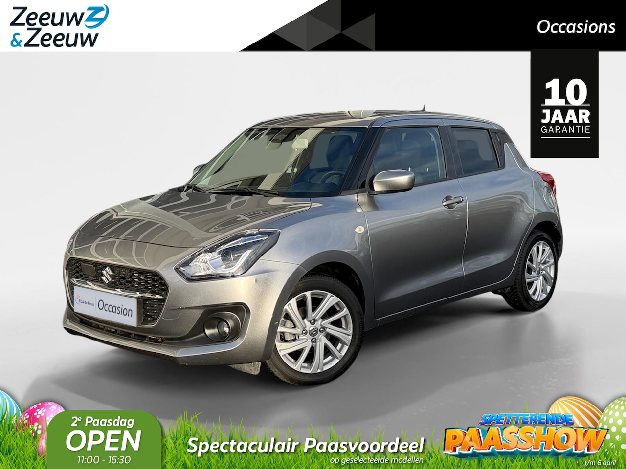 Suzuki Swift - 1.2 Select Smart Hybrid | tot 10 jr garantie! | Camera | Automaat | Stoelverw. | Adaptieve - AutoWereld.nl