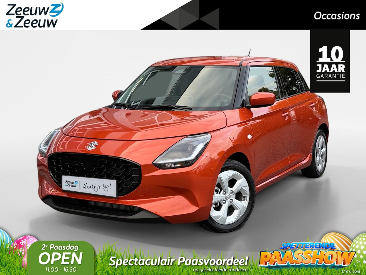 Suzuki Swift - 1.2 Select Smart Hybrid | 10 jr garantie! | Carplay | Navi | Stoelverw. | All-season - AutoWereld.nl
