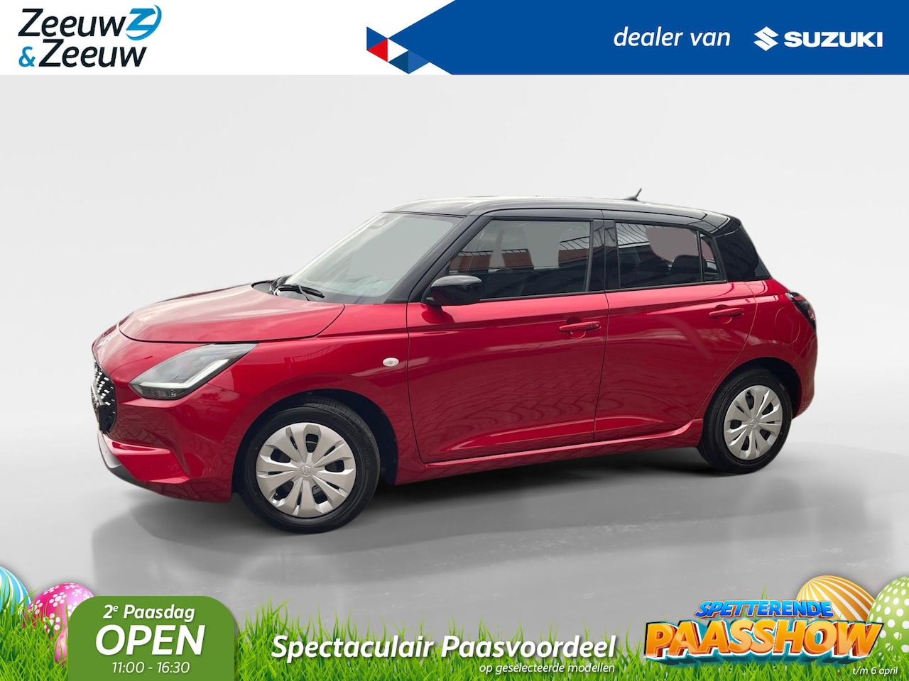 Suzuki Swift - 1.2 Comfort Smart Hybrid 1.250,- Korting | Apple Carplay Android Auto | Achteruitrijcamera - AutoWereld.nl