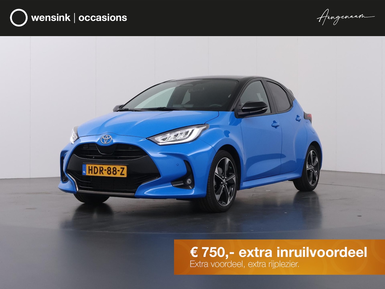 Toyota Yaris - 1.5 Hybrid 130 GR SPORT | Afneembare trekhaak | Panoramadak | Navigatie | Parkeercamera | - AutoWereld.nl