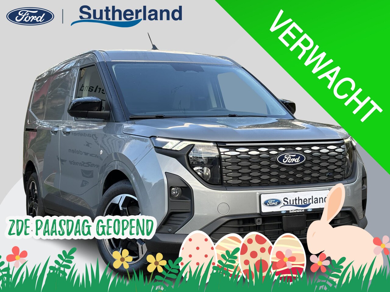 Ford Transit Courier - E-Transit Limited 44 kWh 136pk | Ford Voorraad | Driver Assistance Pack | Laadvloerbescher - AutoWereld.nl