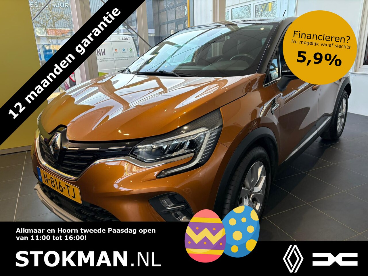 Renault Captur - 1.3 TCe 140 Intens Mild Hybrid | Navigatie | Parkeersensoren | Cruise | LM velgen - AutoWereld.nl