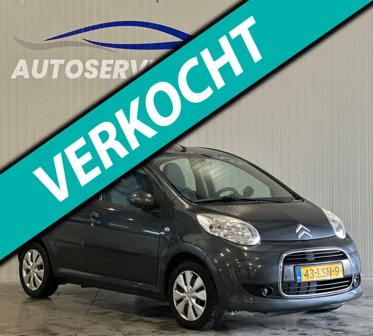 Citroën C1 - 1.0-12V Ambiance 5 DRS Grijs 2010 - AutoWereld.nl