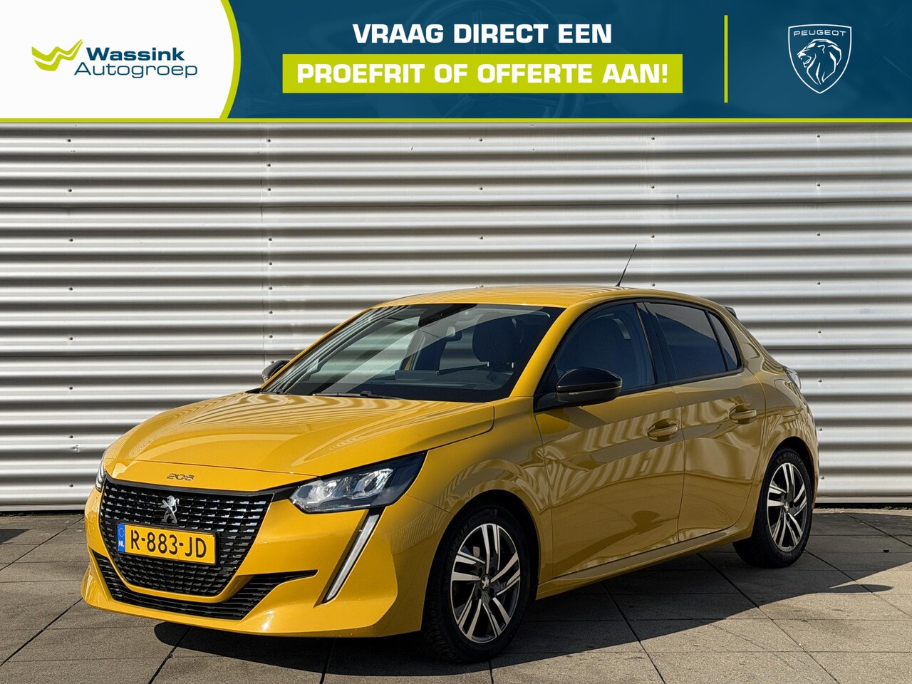 Peugeot 208 - 1.2 PureTech Allure Pack Navigatie | Camera | Apple Carplay/Android Auto | Lederen Stuurwi - AutoWereld.nl