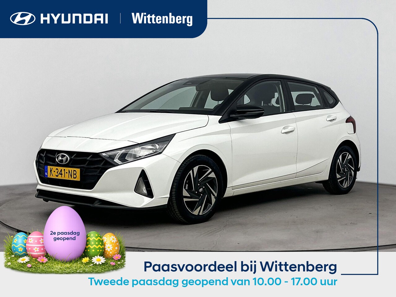 Hyundai i20 - 1.2 MPI COMFORT SMART | TWO TONE | NAVI | AIRCO | CRUISE | CAMERA | 16'' LM VELGEN | APPLE - AutoWereld.nl