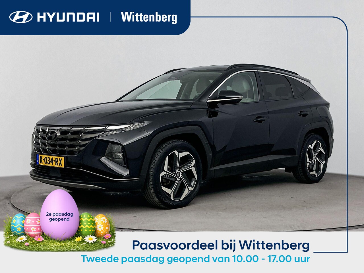 Hyundai Tucson - 1.6 T-GDI HEV PREMIUM | CHIQUE IVOOR LEDER | CLIMA | CRUISE | 360 CAMERA | NAVI | 19'' LM - AutoWereld.nl