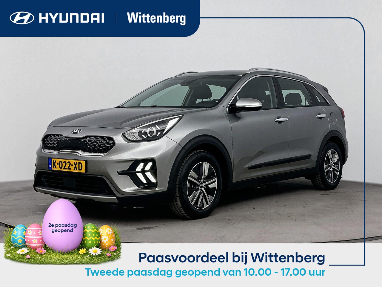 Kia Niro - 1.6 GDi HYBRID DYNAMIC LINE | CLIMA | CRUISE ADAPTIEF | CAMERA | NAVI | PDC | 16'' LM VELG - AutoWereld.nl