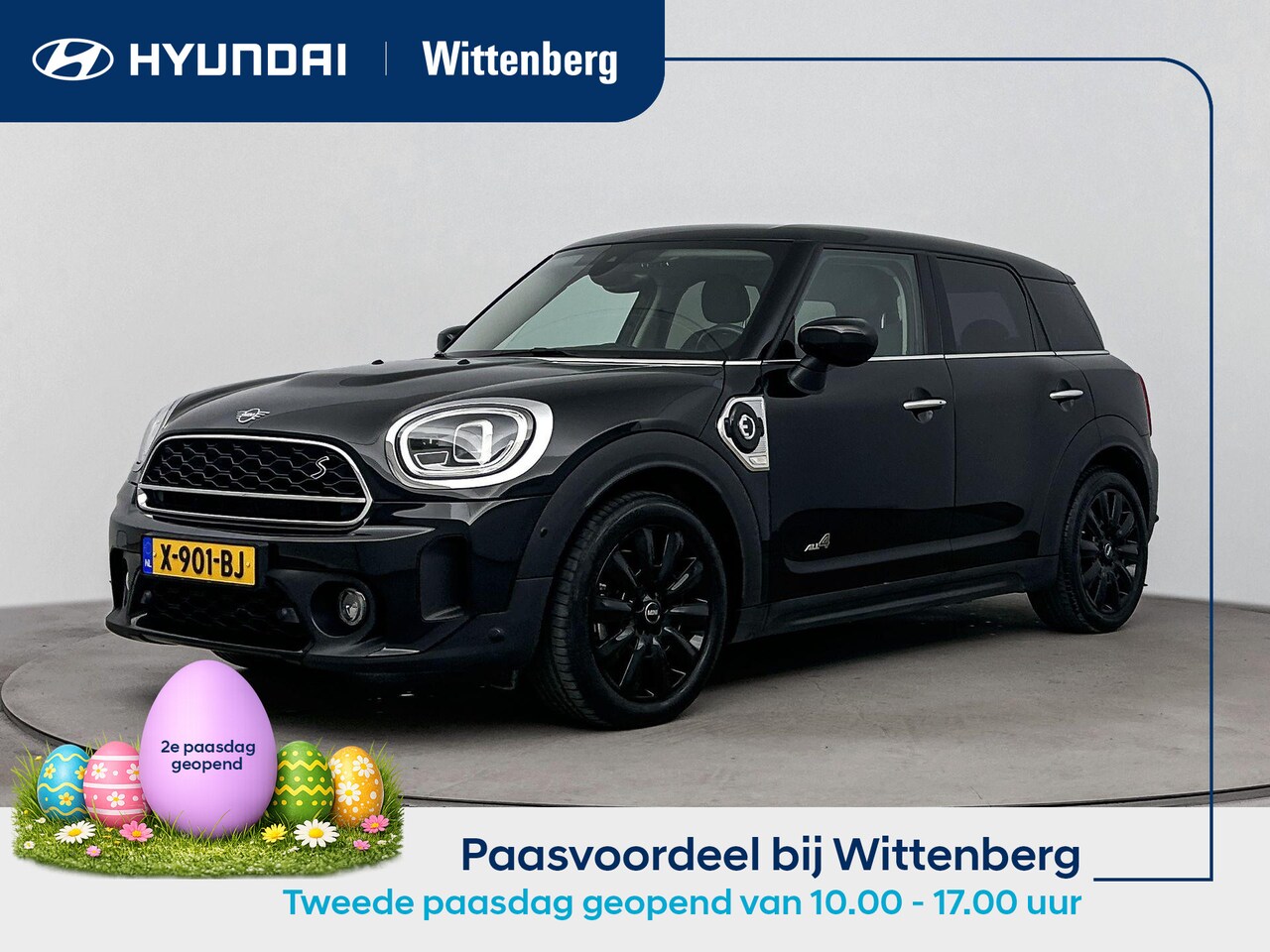MINI Countryman - Mini 1.5 Cooper S E ALL4 John Cooper Works | Navigatie & Carplay | adap cruise | Camera | - AutoWereld.nl