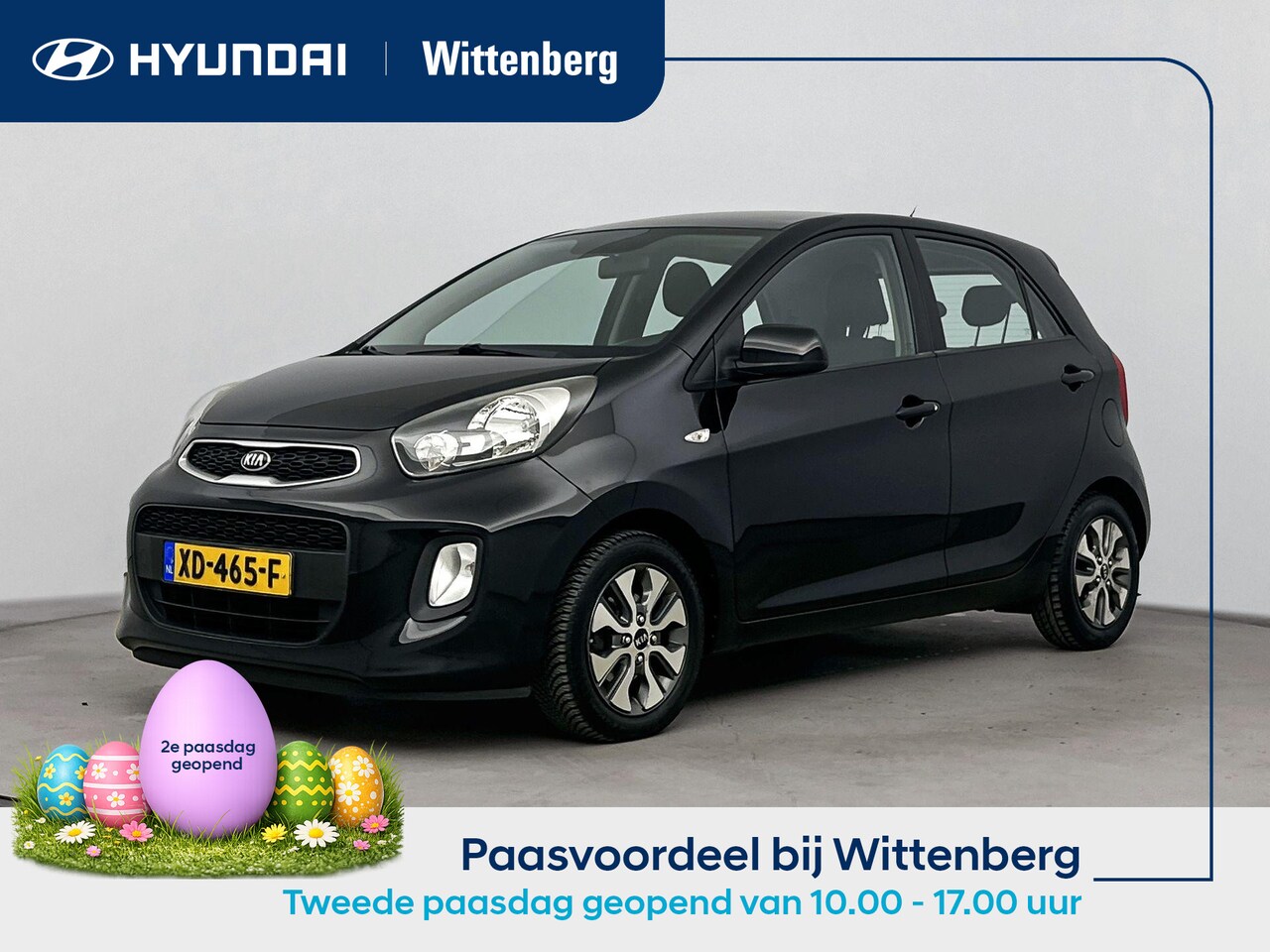 Kia Picanto - 1.0 CVVT COMFORTLINE | 5 ZITS | AIRCO | ALL SEASONS | ELEKTRISCHE RAMEN | AUX | USB | RADI - AutoWereld.nl