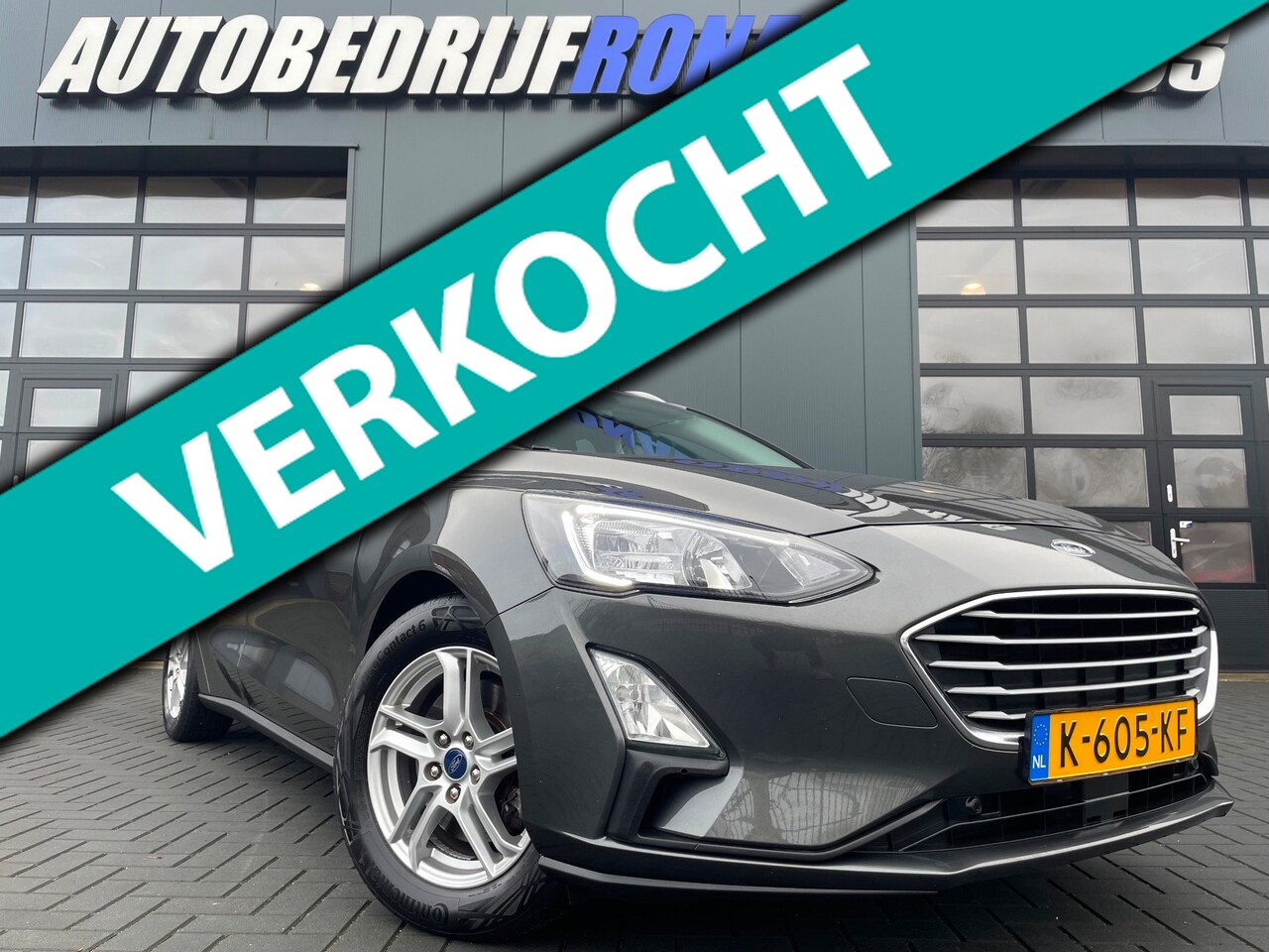 Ford Focus Wagon - 1.0 EcoBoost Hybrid Trend Edition Business NL.Auto/Carplay/125PK/Cruise-control/1Ste Eigen - AutoWereld.nl