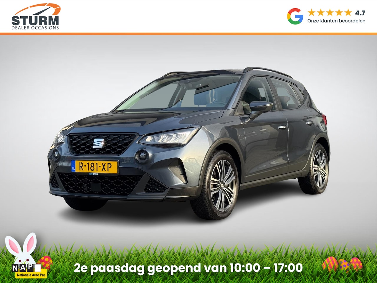 SEAT Arona - 1.0 TSI Style NL-Auto, Allseason Banden! - AutoWereld.nl