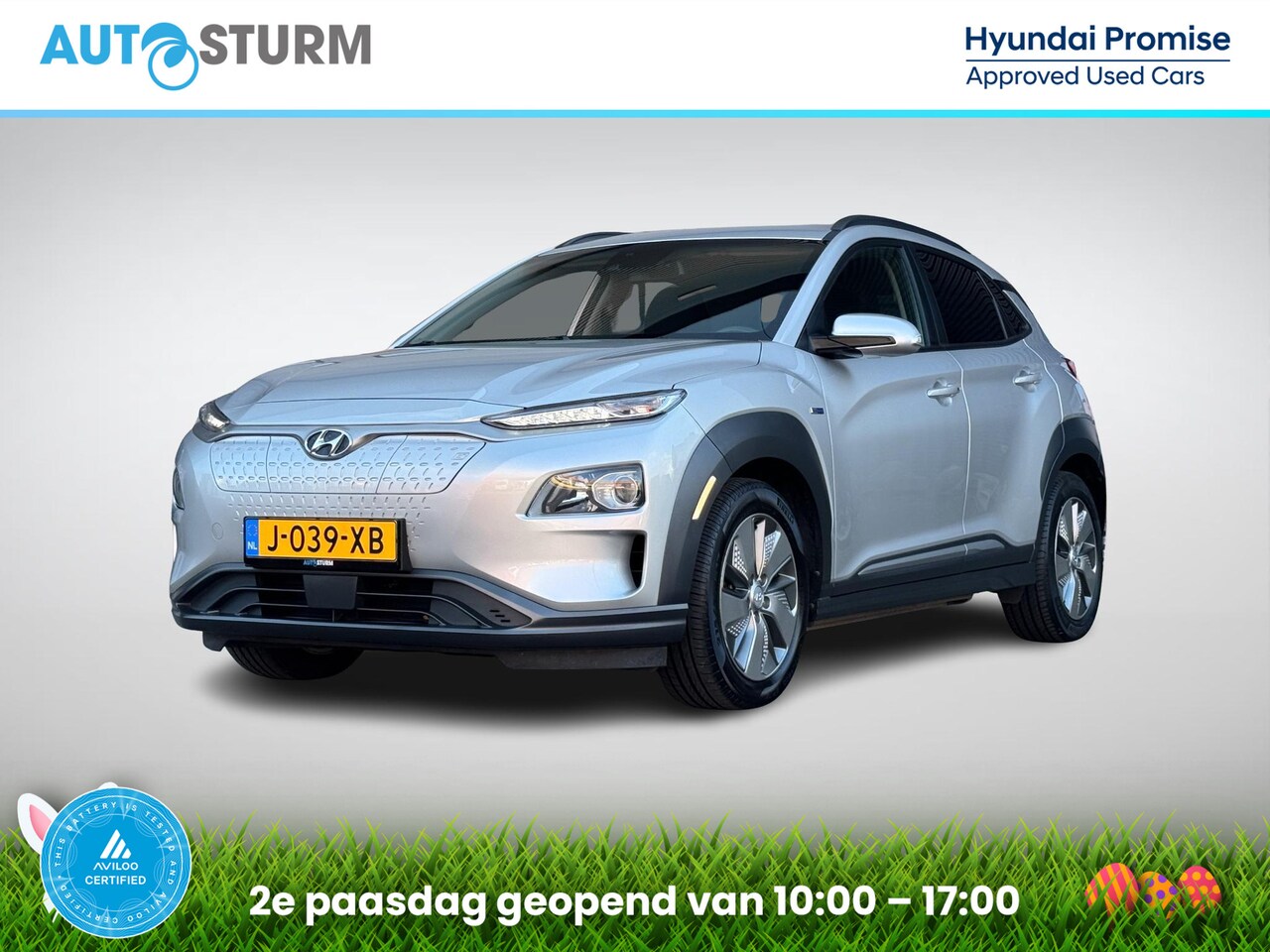 Hyundai Kona Electric - EV Fashion 64 kWh 3-Fase Lader, SoH 96%! - AutoWereld.nl